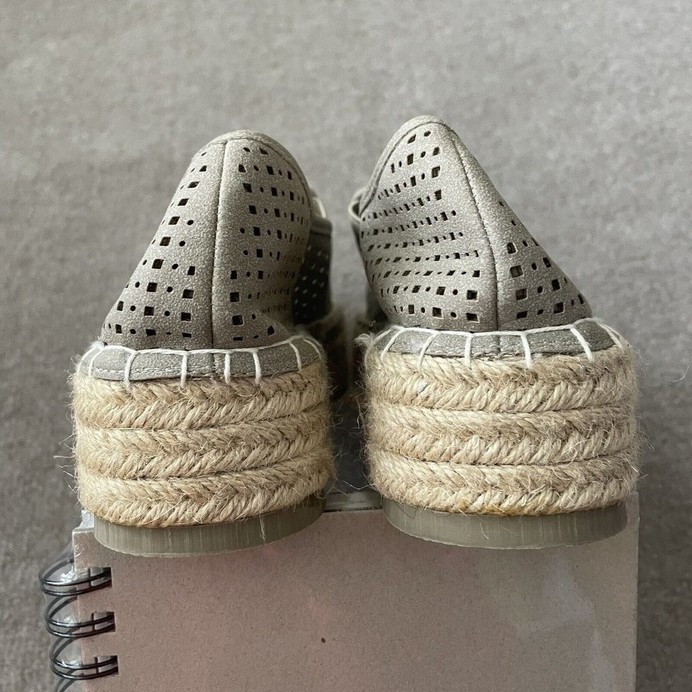 Altar'd State Sandals Womens 8 Beige Platform Espadrille Shoes Casual Summer - Picture 12 of 12